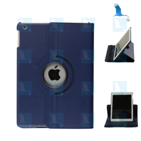 Book Case - ROT360 - Dark Blue - iPad 6, iPad 5, iPad Air 2, iPad Air - 9,7 inches Book Case - ROT360 - Dark Blue - iPad 6, iPad 5, iPad Air 2, iPad Air - 9,7 inches