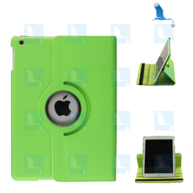 Book Case - ROT360 - Vert - iPad 6, iPad 5, iPad Air 2, iPad Air - 9,7 pouces Book Case - ROT360 - Vert - iPad 6, iPad 5, iPad Air 2, iPad Air - 9,7 pouces