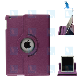Book Case - ROT360 - Purple - iPad 6, iPad 5, iPad Air 2, iPad Air - 9,7 inches Book Case - ROT360 - Purple - iPad 6, iPad 5, iPad Air 2, iPad Air - 9,7 inches