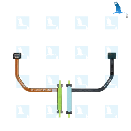A16 (5G) - Finger print sensor + flex - GH96-18396C - Green (Light Green) - ori - Samsung Galaxy A16 (SM-A166B)