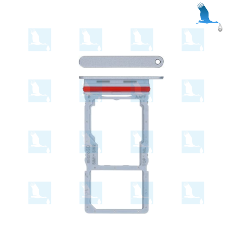 A16 (5G) - SIM card tray - DS - GH98-49822B - Gray (Light gray) - ori - Samsung Galaxy A16 (SM-A166B)