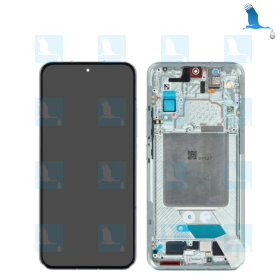 Xiaomi 13 - LCD + Touch + Frame - 56000500M300 - Grün (flora green) - service pack - Xiaomi 13 (2211133C)