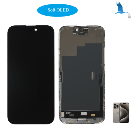 iPhone 15 Pro - Schermo (Alta intensità) - Soft OLED - iPhone 15 PRO