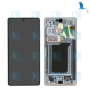 S25 Ultra - LCD + Touch + Frame - Silber (Titanium silver) - GH82-36387A - service pack - Samsung Galaxy S25 Ultra (SM-S938B)