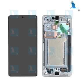 S25 Ultra - LCD + Touch + Frame - Blau (Titanium silverblue) - GH82-36387C - service pack - Samsung Galaxy S25 Ultra (SM-S938B)