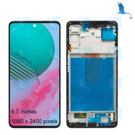 M54 5G - LCD + Touch + Frame - GH82-31339A - Service pack - Galaxy M54 5G (M546B)