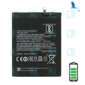 Batterie BN46 - 1ICP5/65/84 - Xiaomi Redmi Note 6 / 7  / 8 / 8T / Redmi 7 Batterie BN46 - 1ICP5/65/84 - Xiaomi Redmi Note 6 / 7  / 8 / 8T / Redmi 7