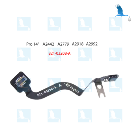 LID Angle LCD Sensor LAS Cable (Sleep/Wakeup) - 821-03208  - A2442, A2779, A2918, A2992