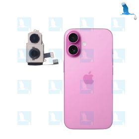 iPhone 16 + / Hauptkamera. Rückkamera 48 + 12 MP - 661-42845 - iPhone 16 Plus (A3290) 2024