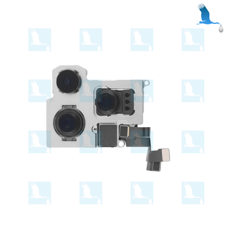 iPhone 16 Pro - Appareil photo principal. Caméra arrière 48MP + 48MP + 12 Mpx - 661-42728 - iPhone 16 Pro (A3293) 2024