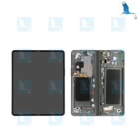ZFold 3 - LCD + Touch + Frame Service pack - GH82-26283B - Green (Phantom Green) - Galaxy Z Fold 3 (F926B)