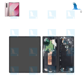 ZFold 6  - LCD + Touch + Frame - Service pack - GH82-35042A - Silber (Silver Shadow) - ZFold 6 (SM-F956B)
