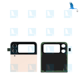 copy of ZFlip4 - Frontabdeckung (ohne LCD) - GH97-27947Gx - Gelb (Bespoke yellow) - Samsung Galaxy ZFlip 4 (F721B)