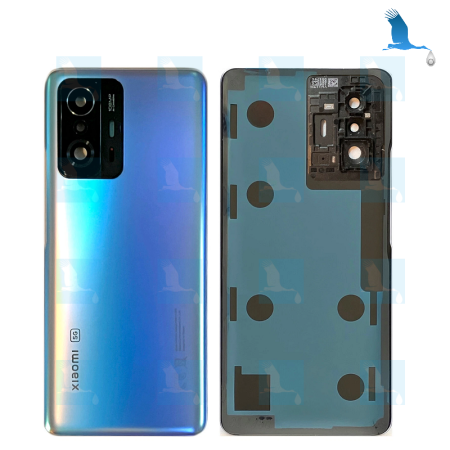 11T - Battery cover - Back cover - 550500017S4J - Blue (Celestial blue) - Xiaomi 11T (21081111RG)