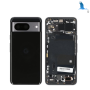 Pixel 8 - Battery cover - G949-00563-01 - Black (Obsidian) - Google Pixel 8 (GKWS6, G9BQD)