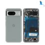 Pixel 8 - Coperchio della batteria - G949-00564-01 - Grigio (Hazel) - Google Pixel 8 (GKWS6, G9BQD)