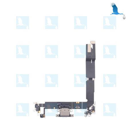 iPhone 16 Plus - Charging board - White - iPhone 16 Plus (A3290) 2024