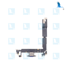 iPhone 16 Plus - Charging board - Blau (Ultramarine) - iPhone 16 Plus (A3290) 2024