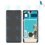 Pixel 7 Pro - LCD  + Touchscreen + Frame + Fingerprint sensor - service pack - G949-00290-01 - Google Pixel 7 Pro (GP4BC, GE2AE)