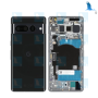 Pixel 7 Pro - Battery Cover - G949-00295-01 - service pack - Black (Obsidian) - Google Pixel 7 Pro (GP4BC, GE2AE)