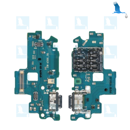 A56 5G - Charging board and flex connector - ori - GH96-19091A - Samsung A56 5G (SM-A566B)