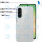 A56 5G - Camera lenses (set 3 pieces) - Samsung A56 5G (SM-A566B)