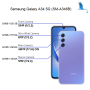 Front camera - Selfie camera - 13MP (f2.2) - GH96-15013B - Galaxy A34 5G (A346B) - ori