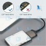 USB to SATA interface - Converter cable USB-C to SATA