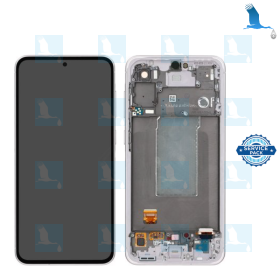 A56 5G - LCD + Touch + Frame - service pack - GH82-36829D - Rosa (Awesome pink) - Samsung A56 5G (SM-A566B) A56 5G - LCD + Touch + Frame - service pack - GH82-36829D - Rosa (Awesome pink) - Samsung A56 5G (SM-A566B)