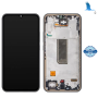 A34 5G - Service pack - LCD + TouchFrame - GH82-31200A - Schwarz - Samsung Galaxy A34 5G (A346B)