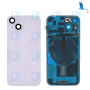 iPhone 14 - Battery cover (camera lens+Metal Bracket+Magnet+NFC+Flash flex) -  Purple - iPhone 14