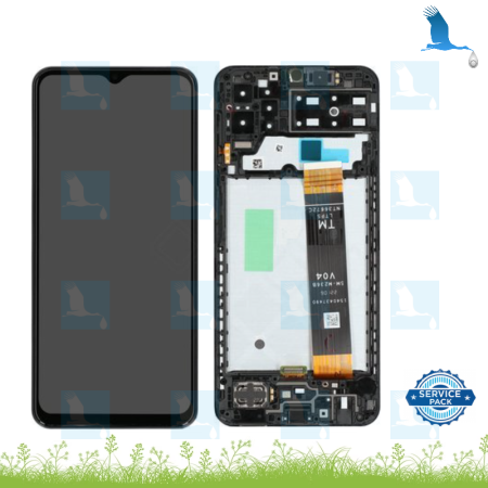 Display + Touch + Frame - GH82-28508A-GH82-28653A  - Galaxy A13 (A135F) - service pack