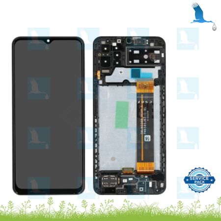 Display + Touch + Frame - GH82-29227A-GH82-29228A  - Galaxy A13 (A137F) - service pack