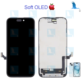 iPhone 15 Plus - LCD + Touchscreen - Soft OLED (no Pop Up message) - iPhone 15+ (A3094)