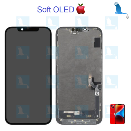 iPhone 14 Plus - LCD + Touchscreen - Soft OLED (no Pop Up message) - iPhone 14+