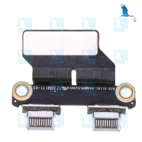 USB-C Charger Connector Board - MacBook Pro - A1989 / A1990 / A1706 / A1707 - 820-01161 - ori USB-C Charger Connector Board - MacBook Pro - A1989 / A1990 / A1706 / A1707 - 820-01161 - ori