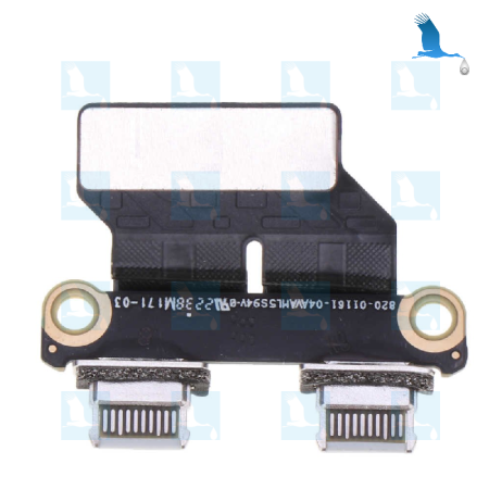 USB-C Charger Connector Board - MacBook Pro - A1989 / A1990 / A1706 / A1707 - 820-01161 - ori