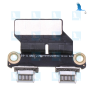 USB-C Charger Connector Board - MacBook Pro - A1989 / A1990 / A1706 / A1707 - 820-01161 - ori