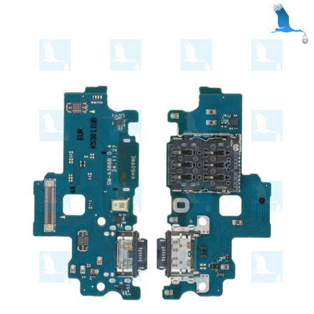 A36 5G - Charging board and flex connector - GH96-19348A - ori - Samsung A36 5G (SM-A366B)