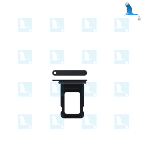 iPhone 15 - SIM card Tray - 923-09672 - Black - iPhone 15 (A3090)