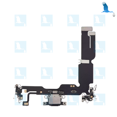iPhone 15 Plus / Ladeanschluss -Rosa - Gelb - iPhone 15+