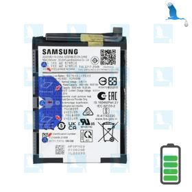 A14 - Batterie - HQ-50SD - GH81-23539A - qor - 3,85V  4900 mAh 18,87Wh - Galaxy A14 (A145FB) A14 - Batterie - HQ-50SD - GH81-23539A - qor - 3,85V  4900 mAh 18,87Wh - Galaxy A14 (A145FB)