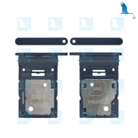 A35 5G - SIM Card Tray DS - GH98-48993A - Black (Awesome Navy) - Galaxy A35 5G (A356B) - ori A35 5G - SIM Card Tray DS - GH98-48993A - Black (Awesome Navy) - Galaxy A35 5G (A356B) - ori