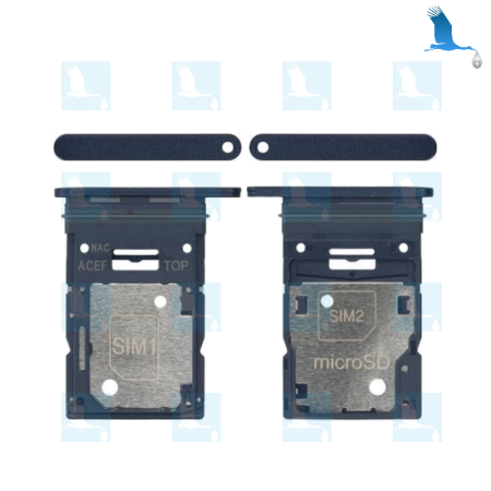 A35 5G - SIM Card Tray DS - GH98-48993A - Black (Awesome Navy) - Galaxy A35 5G (A356B) - ori