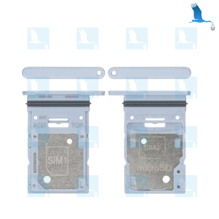 A35 5G - SIM Card Tray DS - GH98-48993B - Blue (Ice Blue) - Galaxy A35 5G (A356B) - ori