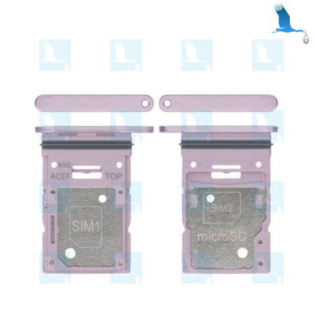 A35 5G - SIM Card Tray DS - GH98-48993C - Purple (Awesome Lilac) - Galaxy A35 5G (A356B) - ori