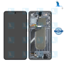 S25 Edge - LCD + Touch + Frame - GH82-37224C - service pack - Schwarz (Jetblack) - Samsung Galaxy S25 Edge (SM-S937B)