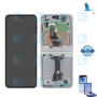Z Flip 6 - LCD + Touch + Frame - GH82-35014A - Silber (Silver Shadow) -Service pack - Samsung Z Flip 6 (F741B)