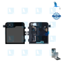 Z Flip 6 - LCD SUB + Touch - GH97-30012E - Schwarz (Crafted Black) -Service pack - Samsung Z Flip 6 (F741B)