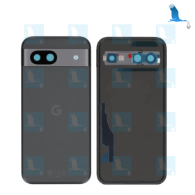 Pixel 8a - Battery cover - Back cover - G949-00784-00 - Black (Obsidian) - Pixel 8a (G6GPR) Pixel 8a - Battery cover - Back cover - G949-00784-00 - Black (Obsidian) - Pixel 8a (G6GPR)